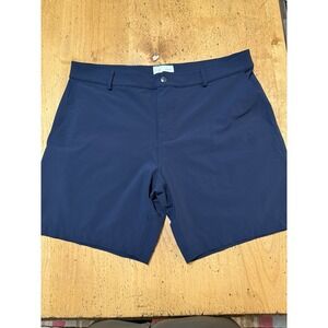 Olivers Apparel California Men's 36 x 8.5" Dark Blue Performance Stretch Shorts